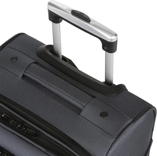 Vista 126 de SwissGear - Equipaje suave expandible Sion con ruedas, Negro