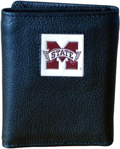 Vista 6 de Siskiyou Sports NCAA Deluxe - Cartera de piel de tres pliegues