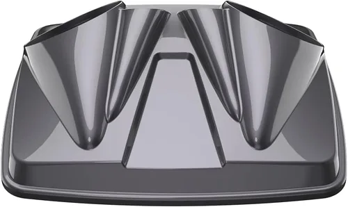 Vista 87 de Tapas de altavoz dobles de 8 pulgadas a juego para Advanblack/OEM Harley Rushmore estilo Razor, Chopped & King Tour Pak Whisky ámbar