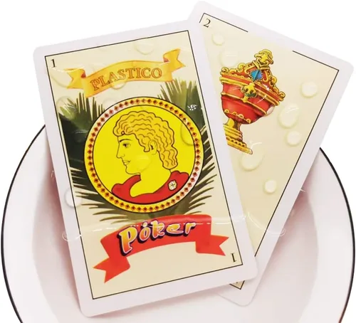 Vista 4 de CDBXRA 2 barajas de cartas españolas Cartas Españolas, Baraja Española, Briscas Cards Puerto Rico, naipes mexicanos, cartas españolas de plástico