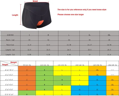 Vista 5 de DuShow Ropa interior de ciclismo para mujer, pantalones cortos de ciclismo acolchados para mujer, de secado rápido, cómodos, para ciclismo