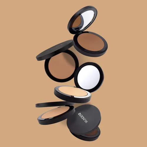 Vista 6 de WUNDER2 GO BEYOND FOUNDATION Maquillaje [Medio] Polvo prensado, acabado crema natural