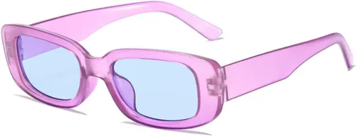 Vista 13 de Gafas de sol redondas ovaladas blancas gruesas y atrevidas gafas ovaladas Mod Retro Vintage Kurt Cobain inspiradas lentes de sol Paquete de 2 blanco2