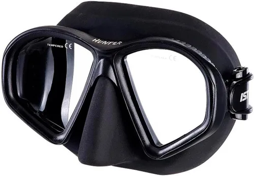Vista 4 de IST MP203 Hunter Twin Tinted Lens Low Volume Buceo Snorkeling Máscara de Pesca Submarina
