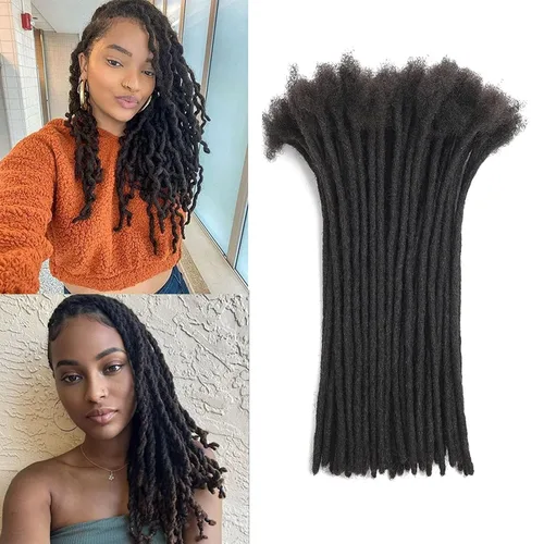 Vista 27 de Extensiones de cabello humano 100 % real, hechas a mano, permanentes, para mujeres y hombres, 30 hebras de 2 pulgadas de grosor, extensiones
