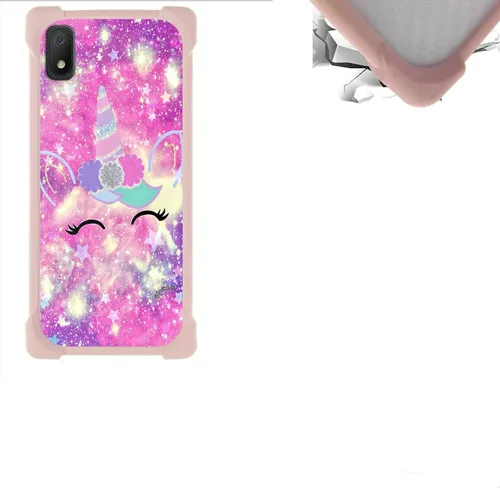 Vista 59 de jioeuinly Funda compatible con ZTE Blade X1 5G Phone Case PC Backplane + cubierta de silicona suave marco XSH