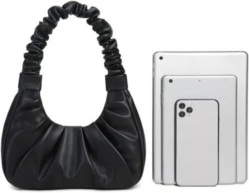 Vista 6 de moda para las mujeres lindo Hobo Tote bolso mini embrague con cremallera