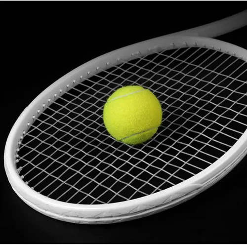 Vista 4 de 40-55 LBS Ultraligero Negro Raquetas de Tenis de Carbono Pádel Encordado 4 3/8 Raqueta de Tennisraqueta