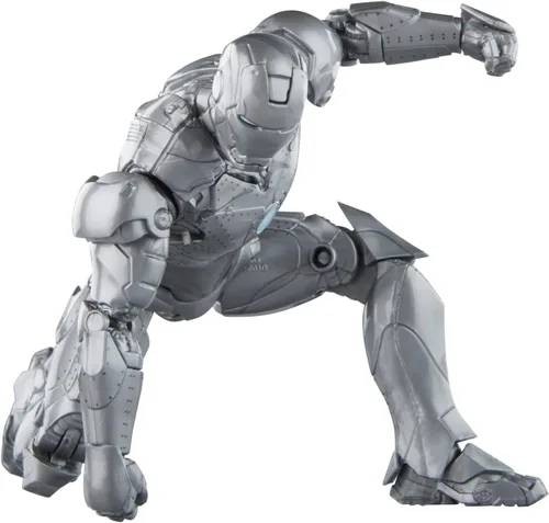 Vista 7 de Marvel Legends Series Iron Man Mark II, figuras de acción coleccionables de 6 pulgadas de Iron Man