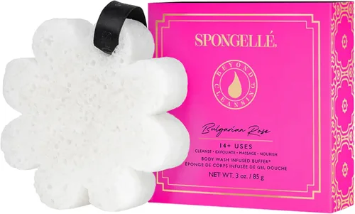 Vista 9 de SPONGELLÉ Buffer Corporal Infundido con Gel de Ducha de Flores en Caja, Hierba de Playa