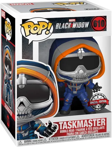 Vista 2 de Funko Pop! Marvel Black Widow Taskmaster (edición especial) #610 5.29 oz, multicolor, FUN46688