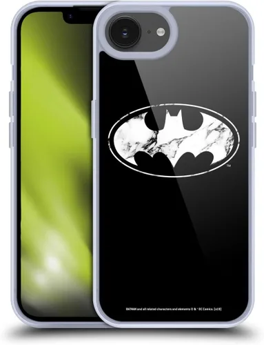 Vista 382 de Head Case Designs Funda de gel con licencia oficial de Batman DC Comics Bat Signal Logos [protección de grado militar] compatible con Apple iPhone 7