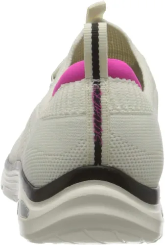 Vista 3 de Skechers Tenis Empire D'Lux Paradise Sky de ajuste relajado para mujer, Azul marinooro rosa