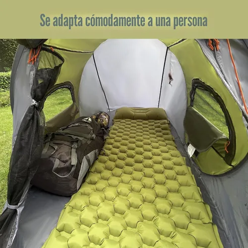 Vista 4 de Night Cat - Tienda de campaña desplegable para 1 persona, impermeable, instantánea, fácil de instalar, para exteriores