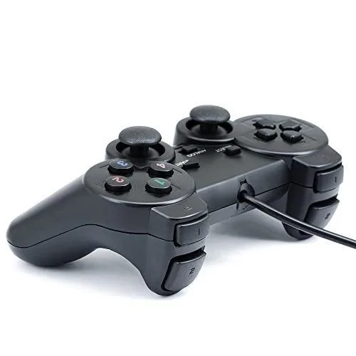 Vista 3 de QUMOX Wired USB Gamepad Game Gaming Controller Joypad Joystick for PC Computer Laptop