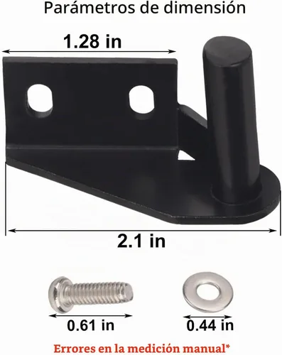 Vista 5 de Kit de bisagra de tapa (1 bisagra lateral izquierda y derecha)
