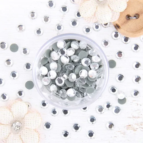 Vista 28 de Estrás para aplicar con calor - 6SS, 10SS, 16SS, 20SS, 30SS - 32 colores Iron-on hotfix rhinestones - add brilliant sparkle to apparel, denim