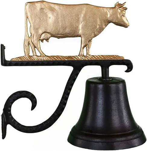 Vista 20 de Montague Metal Products Campana de fundición con bajo dorado