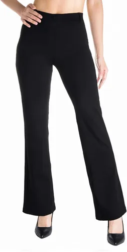 Vista 2 de Yogipace - Pantalones de vestir con presillas para mujer con diseño deportivo y corte de bota para practicar yoga o ir a trabajar tallas pequeñas