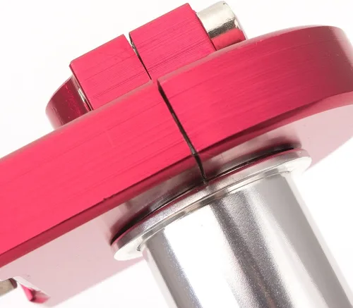 Vista 5 de Krace - Agarraderas de mano para motocicleta de 7/8 pulgadas con tubo de acelerador de giro rápido CNC anodizado para Yamaha R1 R6 R6S R3, YFM700
