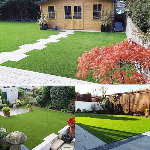 Vista 7 de ALTRUISTIC Césped artificial de césped artificial de 3 x 5 pies, 70 onzas de césped sintético realista para mascotas, jardín, jardín, césped