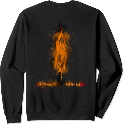 Vista 2 de Slipknot Sudadera naranja oficial de We Are Not Your Kind Negro S