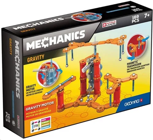 Vista 11 de Geomag Gravity Classic Mechanics - Juguetes magnéticos para niños a partir de 8 años, 153 imanes educativos STEM para niños, bloques magnéticos