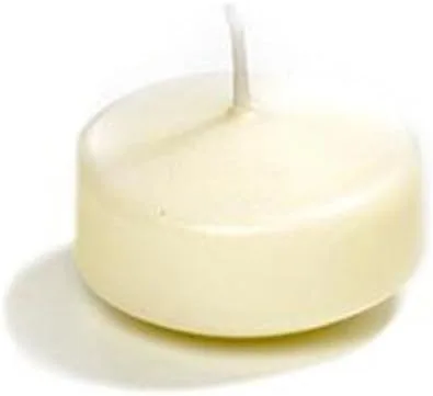 Vista 8 de yummi Caja de 120 velas flotantes marfil de 1.75