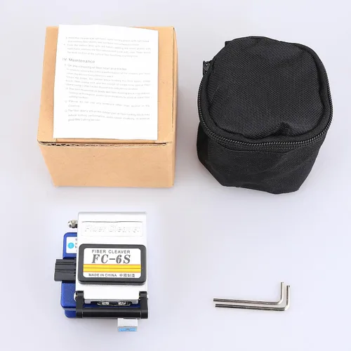 Vista 8 de FTTH FC-6S - Cortador de fibra óptica, cortador de pelado, herramientas de corte de cable de fibra óptica de 250um - 900um, corte en frío de 12