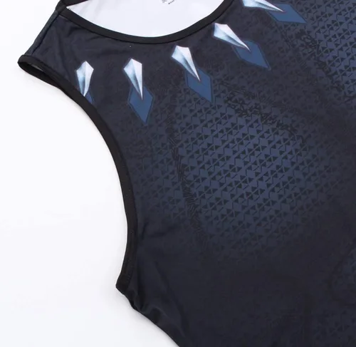 Vista 3 de Red Plume Camiseta sin mangas para hombre, camiseta sin mangas, camiseta de compresión fresca y seca, chaleco deportivo para correr