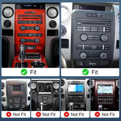 Vista 3 de Radio estéreo de coche para Ford F150 F250 F350 2004-2014, pantalla táctil de 7 pulgadas, Android 13, radio de coche, unidad principal estéreo, kit