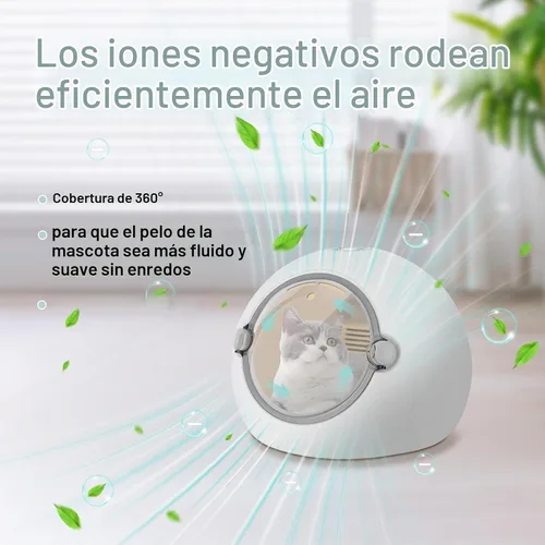 Vista 2 de Caja secadora de mascotas para gatos y perros pequeños de un radio de 16.5 lbs/16.53 libras, secado de 5 a 90 minutos, caja de secadora automática