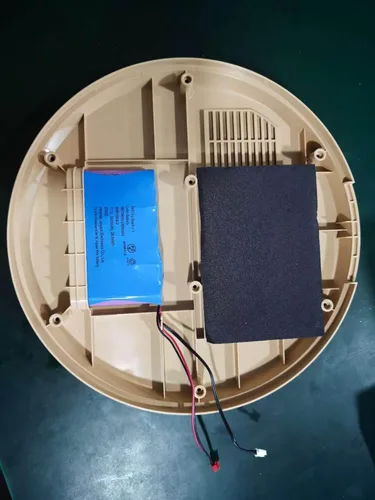 Vista 2 de SwitchBot Ventilador de pedestal inteligente, ventilador oscilante recargable para dormitorio, con cable e inalámbrico, ventilador de piso