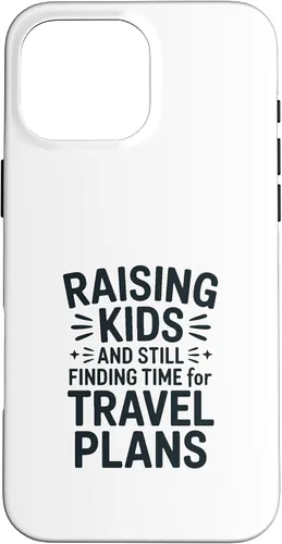 Vista 19 de Raising Kids and Still Finding Time for Travel Plans Case for iPhone 17
