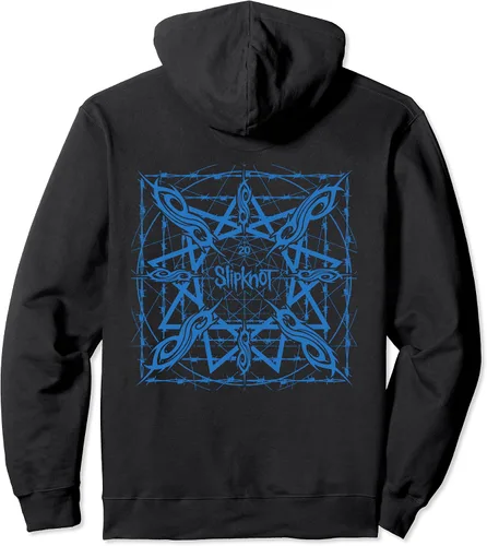Vista 2 de Slipknot Sudadera con capucha Tribal negra Negro S
