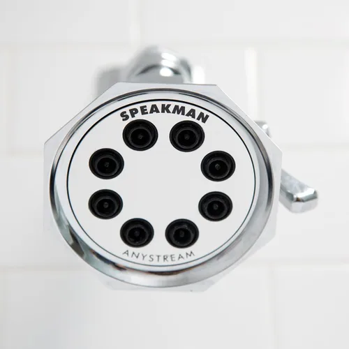 Vista 3 de Speakman S-3019-E175 - Cabezal de ducha vintage, 1,75 GPM, cromo pulido