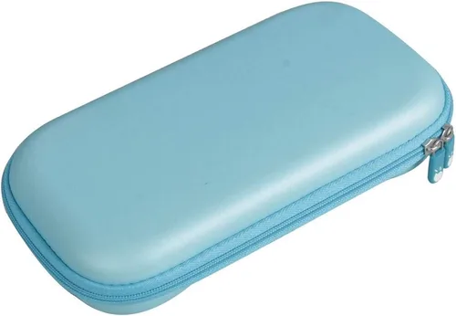 Vista 4 de Hermitshell - Funda rígida de EVA para Nintendo Switch Lite Gaming con 12 cartuchos de juego Turquoise