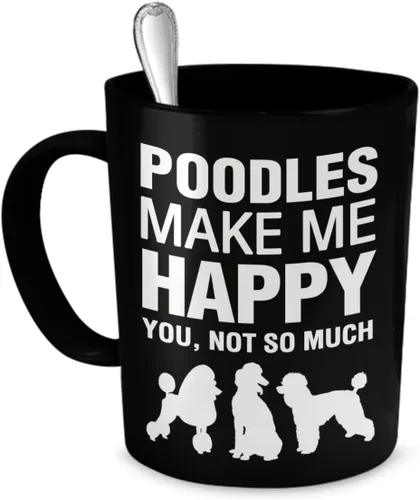 Vista 12 de DogsMakeMeHappy Taza Basset Hound – Basset Hounds Make Me Happy – Taza de café Basset Hound – Regalos de Basset Hound