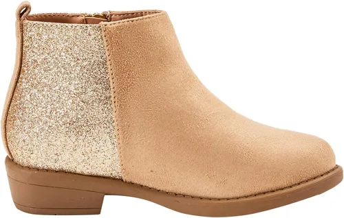 Vista 7 de FabKids Botas de equitación a la moda, cremallera lateral fácil de poner (niño pequeño, niño grande)