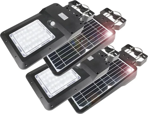 Vista 8 de Wagan EL8586 - Farola solar integrada de 1600 lúmenes, reflector de seguridad, sensor de movimiento, impermeable, resistente a la intemperie