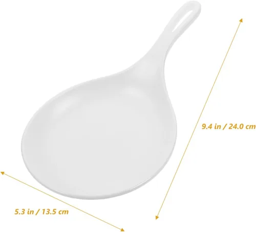 Vista 2 de Luxshiny - Platos para servir con asas de 9.44 x 5.31 x 1.18 pulgadas, juego de 2 platos para aperitivos, postres, filetes, pasta, ensalada, vajilla