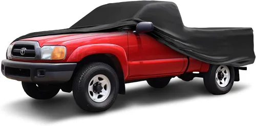 Vista 12 de CarCovers - Cubierta resistente a la intemperie para camión compatible con Toyota Tacoma 1995-2002 Regular Cab ~ 6 pies y Shell- Cubierta