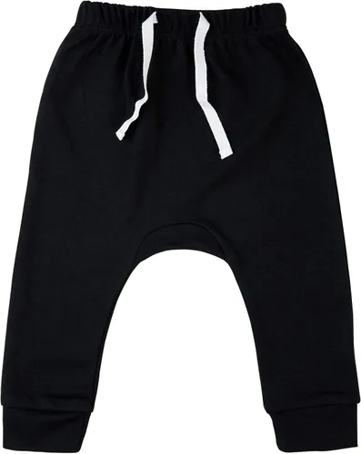 Vista 2 de SOBOWO Paquete de 3 pantalones deportivos de algodón para bebés recién nacidos para niños y niñas 0-3T entrelazados 195 GSM Gris