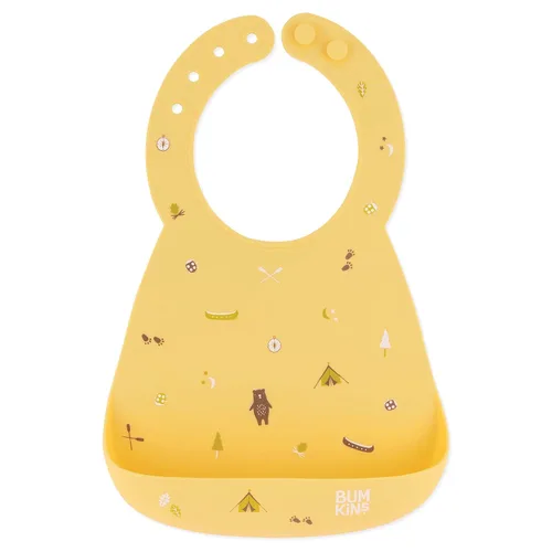Vista 9 de Bumkins Baberos, bolsillo de silicona para bebés, babero para niña o niño, para 6-24 meses hasta niños pequeños, esencial imprescindible para comer