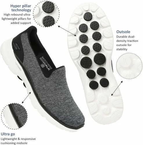 Vista 3 de Skechers Go Walk 6 para mujer - Grand Horizon