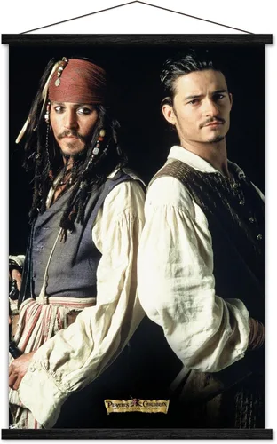 Vista 8 de Trends International Disney Pirates of the Caribbean: The Curse of the Black Pearl - Póster de pared dúo, 14.725 x 22.375 pulgadas, versión