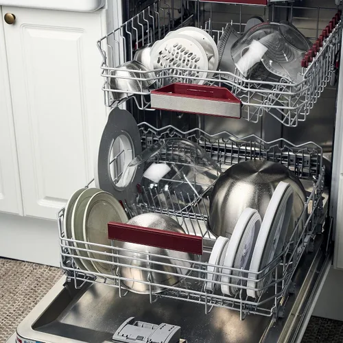 Vista 7 de ZWILLING Fresh & Save Bowls - Juego de 3 cuencos al vacío de acero inoxidable, recipientes herméticos para almacenamiento de alimentos