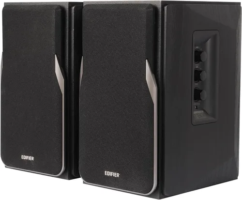 Vista 9 de Edifier R1380T Altavoces alimentados para estanterías, monitores de campo cercano activos estéreo 2.0, altavoz de monitor de estudio, 42 vatios RMS