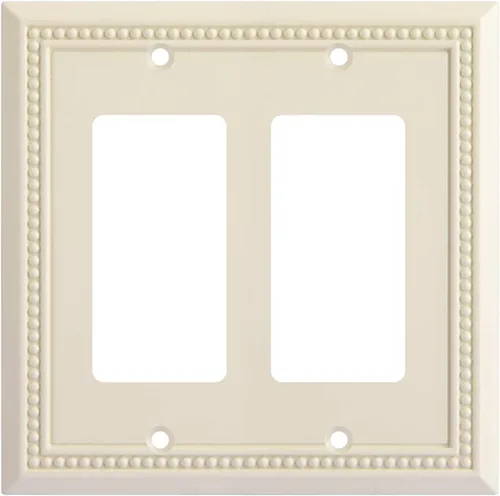 Vista 63 de Henne Bery Sunken Pearls - placa decorativa de pared, placa decorativa de pared, tapa de salida de la placa del interruptor, aleación de zinc sólida