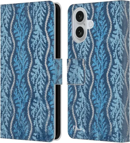 Vista 16 de Head Case Designs Officially Licensed Paul Brent Agate Mermaid Coastal Leather Wallet Case Compatible with Apple iPhone 16